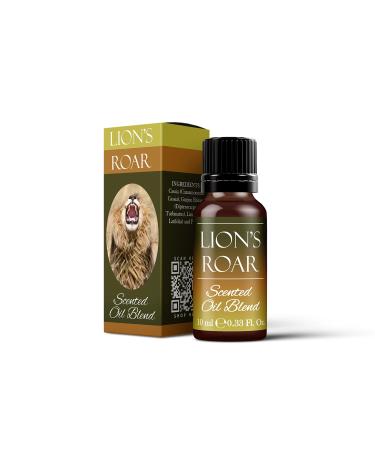 Mystic Moments | Lion s Roar - Scented Oil Blend - 10ml 0.34 Fl Oz (Pack of 1)