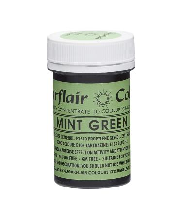 Sugarflair Concentrated Food Colouring Paste Gel Colours (Spectral Pastel & Tartranil) - 25g-Spectral Mint Green - Buy Online on GoSupps.com