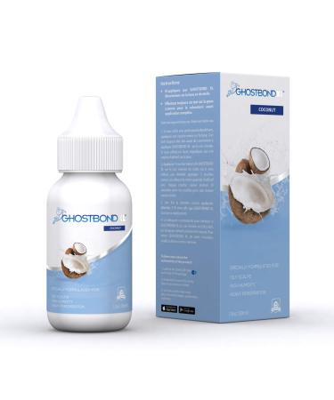 Pro Hair Labs - Ghostbond XL Coconut - Full Head Bond For Poly & Lace | Wig Glue Hair Adhesive Specially Formulated For High Humidity Heavy Perspiration And Oily Scalps - 1.3oz