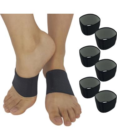 Plantar Fasciitis Arch Supports - Compression Sleeves Foot Brace For Heel Pain, Bone Spurs, Flat Feet, High Arches Copper Infused Plantar Fasciitis Relief Bands Women Men Under or Over Socks Fits Most Copper Arch Support -