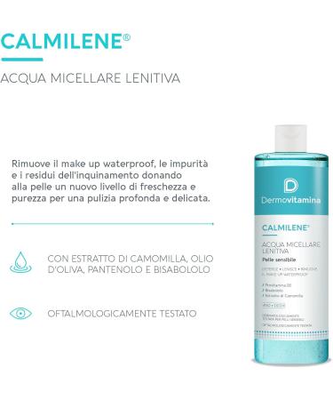 Dermovitamina calmilene acqua micellar lenitiva 500 ml - Buy Online on GoSupps.com