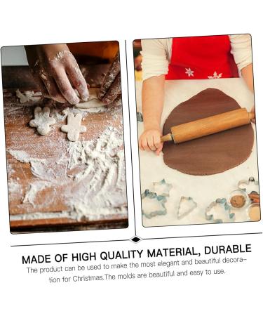 Ciieeo 2 Pcs Christmas Stencils Silicone Molds Animal Fondant Molds Home DIY Silicone Mold Manual Cake Mold - Buy Online on GoSupps.com