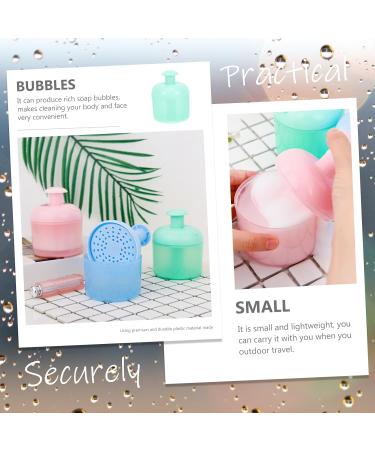 FRCOLOR Face Wash Foam Maker - Deep Cleansing Facial Tool Set (3pcs Random Colors) for Radiant Skin - Buy Online on GoSupps.com