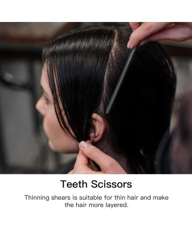 Moocii Haircut Scissors Set - Professional 10Pcs Stainless Steel Hair Cutting and Thinning Shears for Salon and Home Use - Buy Online on GoSupps.com