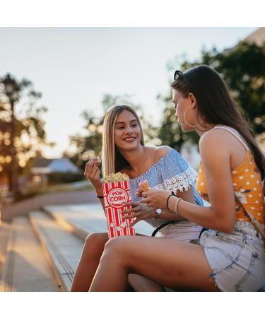 500 Count 1 oz Paper Popcorn Bags for Popcorn Machine - Bulk Party Pop Corn Bag Individual Servings - Buy Online on GoSupps.com