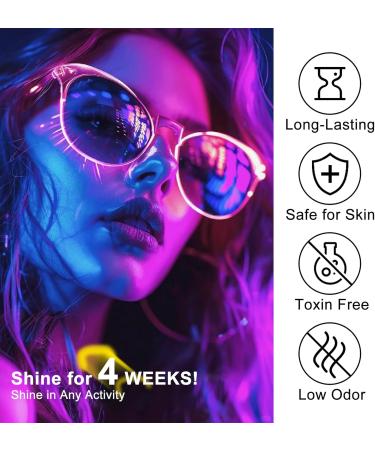 NXJ INFILILA Neon Gel Nail Polish 6 Colors 10ml Glitter Gel Nail Polish Set Holographic Sparkle Pink Blue Green Gel Nail Polish Set Popular Nail Art DIY Salon Home Manicure Gifts - Buy Online on GoSupps.com