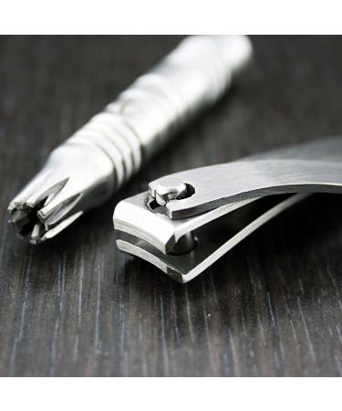 Premium Stainless Steel Nail Scissors Cuticle Scissors Nail Clippers & Nose Trimmers - Durable Sharp Perfect for Precision Grooming - Buy Online on GoSupps.com