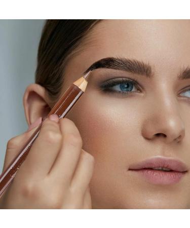 Eye Brow Pencil Set | Eyeliner Pencil Long-Lasting Brow Tint Silkworm Set - Contouring Eye Makeup Pencil for Outgoing Prom Vacation Dating Shopping Kumprohu 2# - Buy Online on GoSupps.com