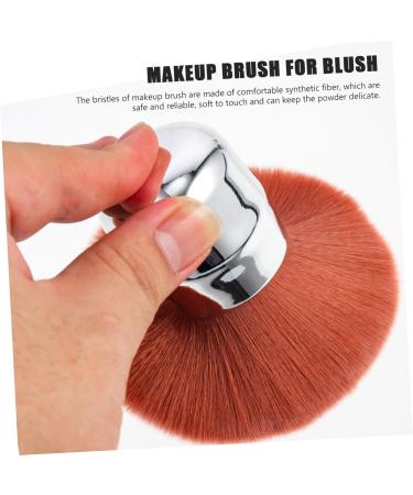 Angoily Mushroom Head Dust Brush Highlighter Brush Face Makeup Brush Nail Art Brush Shading Powder Applicator Liquid Makeup Shading Powder Brush Aluminum Tube Hair Brush Travel Portable - Buy Online on GoSupps.com