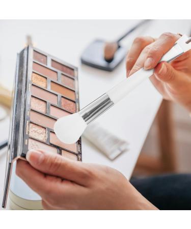FOMIYES Nose Contour Brush U Shaped Makeup Brush Highlighter Applicator Double Head Loose Powder Brush Blush Brush Eyeshadow Brush Cosmetics Tool - Buy Online on GoSupps.com