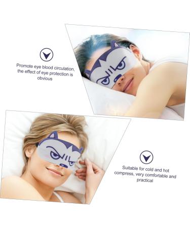 Fomiyes 8-Piece Cooling Eye Mask Set - Comfortable Migraine Relief & Sleep Mask for Swelling & Darkness - Buy Online on GoSupps.com
