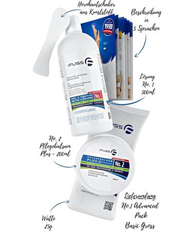 Shop Mr. Fuss No.1 Advanced Pack - Large Nail Skin & Corneal Remover Savings Package (4 TLG 200 ml) - Effective International Shipping - Buy Online on GoSupps.com