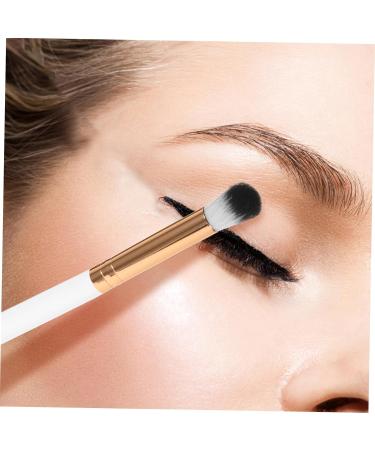 Didiseaon 10pcs Makeup Brush Eye Makeup Tool Makeup Eye Brush Make up Eyeshadow Brush White Wooden Handle 17.50X1.00X1.00CM White - Buy Online on GoSupps.com