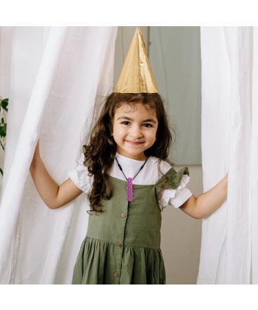 Nsodinevus Sensory Necklaces - 5 Pack Silicone Chewelry for Autism & ADHD Kids | Food Grade, Oral Motor Support - Rainbow Colors - Buy Online on GoSupps.com