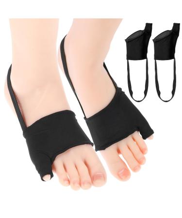 1 Pair Tailor Bunion Corrector Bunionette Corrector Sleeves Built-in Gel Pads Soft Silicone Gel Bunion Corrector with Non-Slip Strap to Relief Bunion Pinky Toe Pain Overlapping Toe(Little Toe)