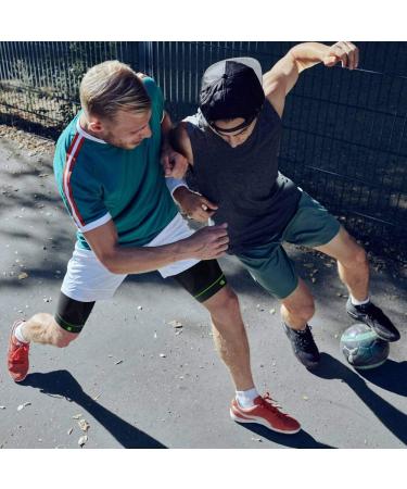 Bauerfeind Compression Skull Band - Unisex Upper Leg Sleeves for Sports | Extra Long Thigh Support for Ball & Endurance Sports - Buy Online on GoSupps.com