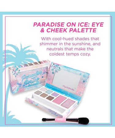 Petite 'n Pretty Paradise on Ice Eye and Cheek Palette - Glittering Shades for Kids, Tweens, and Teens - Made in USA - Buy Online on GoSupps.com