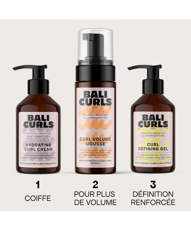 BALI CURLS Hydrating Curl Cream - Cr me bouclante hydratante au beurre de karit huile de coco & ylang-ylang - Cr me bouclante pour des boucles souples et d finies - Soin v g talien pour boucles natu - Buy Online on GoSupps.com