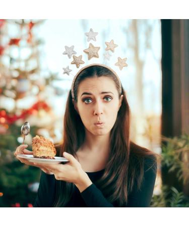 Lurrose Star Headband - Christmas Hair Accessories for Parties & Festivals | International Shipping Available - Buy Online on GoSupps.com