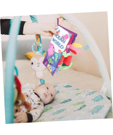 Shop Abaodam 2ST Fabric Book - Baby Sensory Storybook & Toddler Learning Toys | Soft Touch Children's Toys for Girls - Buy Online on GoSupps.com