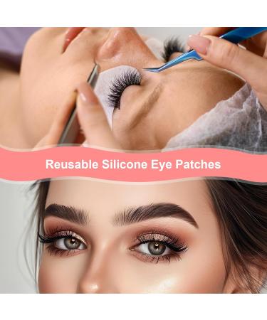 5 Pairs Reusable Silicone Under Eye Masks - Best Eye Patches for Wrinkles & Fine Lines | Eyelash Extension Supplies - Buy Online on GoSupps.com