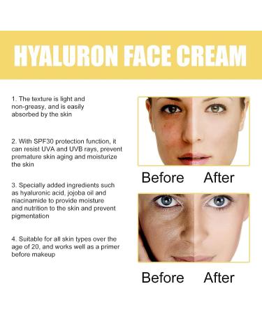 COALHO Hydrating Aqua Gel Face Cream Hyaluronic Acid Moisturizer for Face 24 Hour Skin Plumping Gel Face Moisturizer for All Skin Types 5 pieces - Buy Online on GoSupps.com