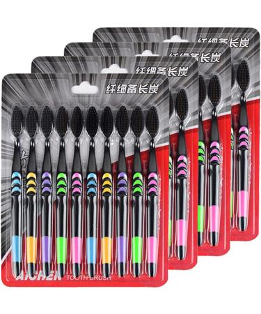 Ultrafine Soft Bristles Travel Toothbrush Set - Portable & Eco-Friendly Hygiene Solution for Adults - Buy Online on GoSupps.com