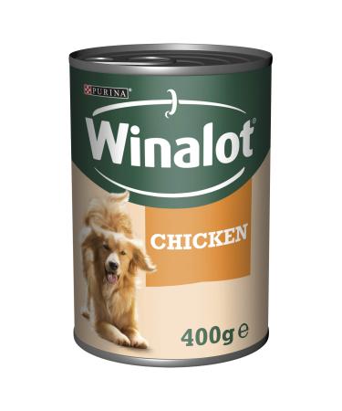Winalot Adult Dog Chicken in Jelly Wet Food Can (400g) - Case of 24