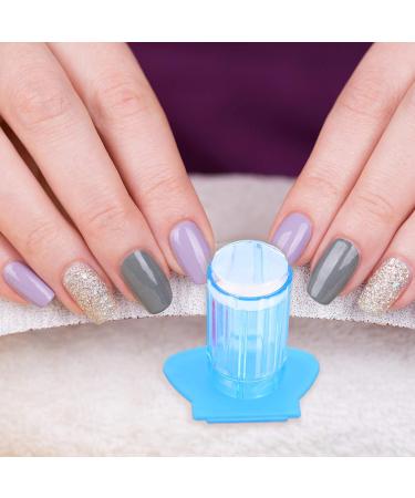 Solustrie Nail Art Silicone Stamp - 6-Piece Clear Image Plate for Perfect Nail Designs | International Shipping Available - Buy Online on GoSupps.com