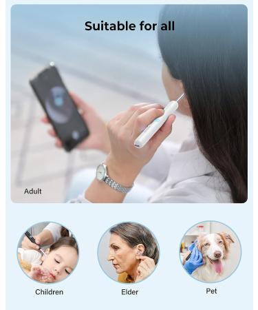 BEBIRD R1 Ear Wax Removal Tool with 1080P Ear Camera - Ear Cleaner Kit for Earwax Removal - Includes 2 Silicone Ear Scoops and 6 LED Light Ear Pick - Buy Online on GoSupps.com