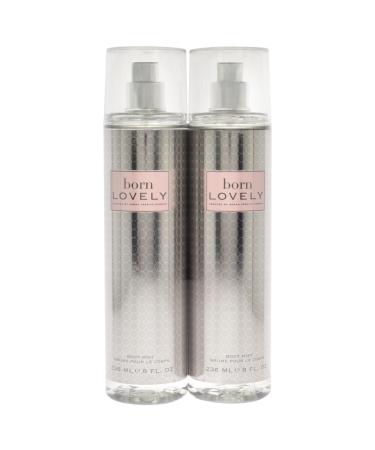 Sarah Jessica Parker Born Lovely Duo Body Mist Women 2 x 8 oz