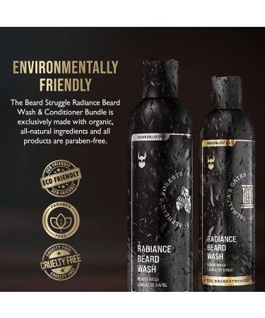 Buy Radiance Beard Wash - Viking Storm | Nourishing & Softening for Men - The Beard Struggle | 8 Fl oz - International Shipping Available - Buy Online on GoSupps.com