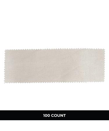 ForPro Natural Muslin Epilating Strips 100-Count - Tear-Resistant Pre-Cut Strips for Hair Removal - Buy Online on GoSupps.com