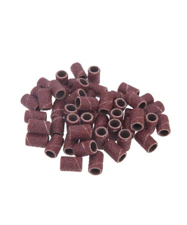 Layhou 100st grinding sleeve sanding tapes drill sanding bands nail miller attachment for manicure pedicure nail design nail art nail care 80 "120" 180 "(80") - Buy Online on GoSupps.com