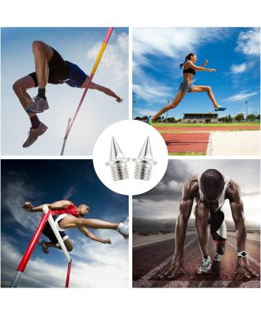22 Pieces Sprint Replacement Spikes for Sports Shoes - 7mm Length 5mm Diameter with Wrench - Ideal for 100-400m Rubber Track Racing - Buy Online on GoSupps.com