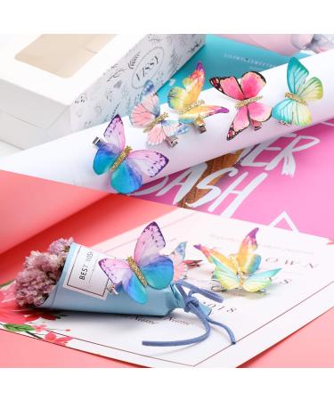 Buy Hifot Butterfly Hair Clips for Girls - 10 Pieces of Cute Hairpins & Bows | Stylish Children s Hair Accessories & Headbands for All Ages - Buy Online on GoSupps.com