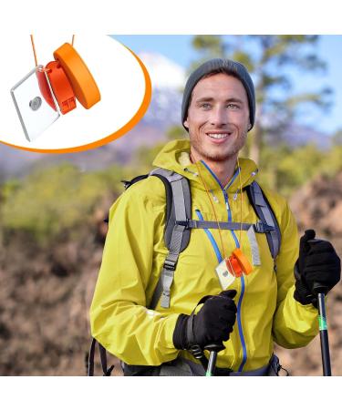 Outdoor Survival Kit: Signal Mirror & Whistle Combo for Camping and Hiking - Buy Online on GoSupps.com