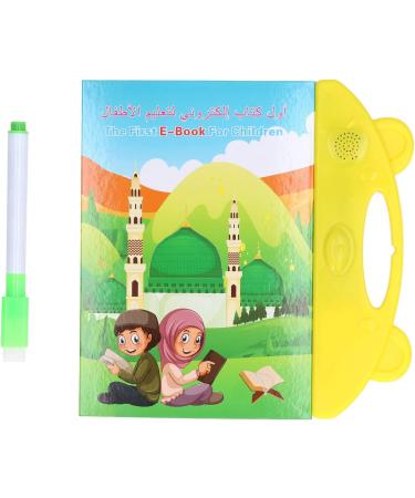 Arabic Reading Sound Book Gifts Lightweight Guide Pronunciation Clear Voice Promote Body Sensory Electronic Educational Intelligent Book for Daily Use - Buy Online on GoSupps.com