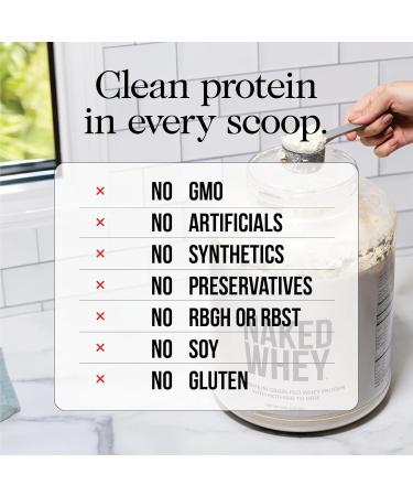 NAKED Strawberry Whey Protein Powder (24 Servings) Pure Micronized Creatine Monohydrate 500g (100 Servings) Grass-Fed Bulk Non-GMO Gluten Free Soy Free - Buy Online on GoSupps.com