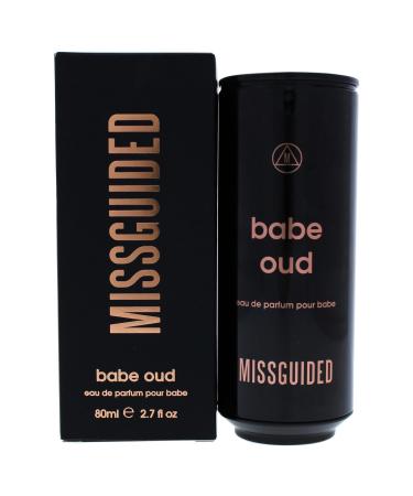 Missguided Babe Oud - Amber Fragrance For Women - Top Notes Of Red Fruits And Pink Pepper - Middle Notes Of Agarwood And Geranium - Base Notes Of Vetiver And Patchouli 2.7 Oz Edp Spray Amber Wood 2.7 Fl Oz (Pack of 1)