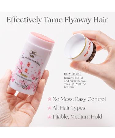 GATSBY Tancho Hair Styling Wax Stick | Japanese Cherry Blossom | 3.5oz Plant-Based Pomade | All Hair Types | Special Edition | Mandom Japan - Buy Online on GoSupps.com