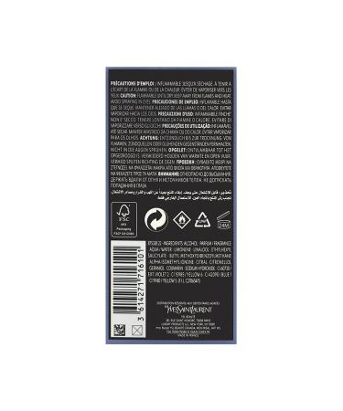 Yves Saint Laurent Y Eau De Toilette Spray 60ml/2oz Multi 2.0 Ounce Cedar Lemon Pineapple 2 Fl Oz (Pack of 1) - Buy Online on GoSupps.com