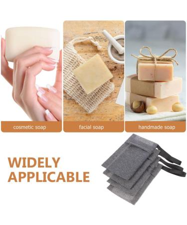 Outanaya 6pcs Soap Bag Soap Bar Bag Soaps Face Mesh Bags Soap Saver Bags Bar Soap Saver Nylon Fiber - Buy Online on GoSupps.com