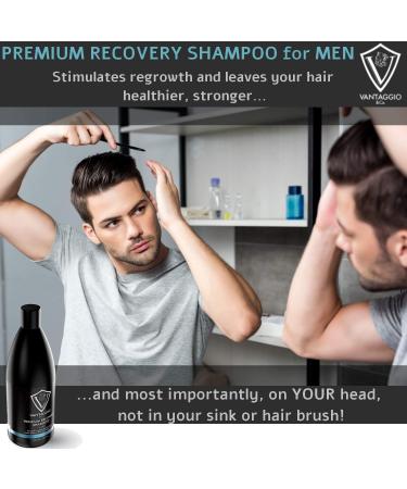 Hair Loss Shampoo for Men | Boost Hair Growth & Thicken Hair | DHT Blocker for Thinning & Alopecia | PROCAPIL Formula with Castor Oil Peppermint & Ginseng | 13.5 oz - Buy Online on GoSupps.com