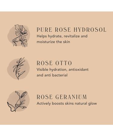 Buy Sofia Luminous Rose Mist - Vegan Face Mist 4 fl oz | Hydrating & Refreshing Skincare for All Skin Types - Buy Online on GoSupps.com