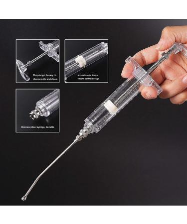 Cocoarm Parrot Feeding Syringe - 20ml Plastic & Stainless Steel - Handheld Bird Feeding Tool - Precise Control & Heat-Resistant Injection Tube - Buy Online on GoSupps.com