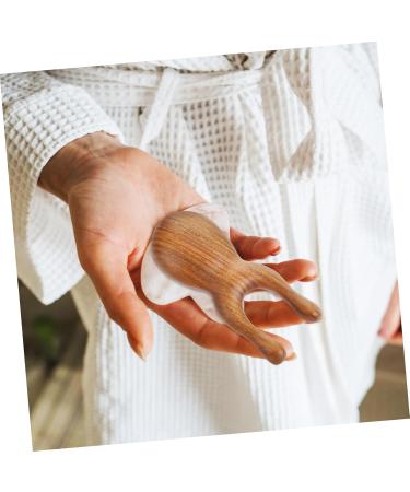 Premium Green Sandalwood Hair Massage Comb - Durable & Eco-Friendly Facial Supply - Buy Online on GoSupps.com