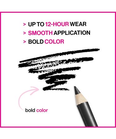 Wet n Wild Color Icon Kohl Eyeliner Pencil in Babys Got Black - Long Lasting Formula for Intense Eye Definition - Buy Online on GoSupps.com