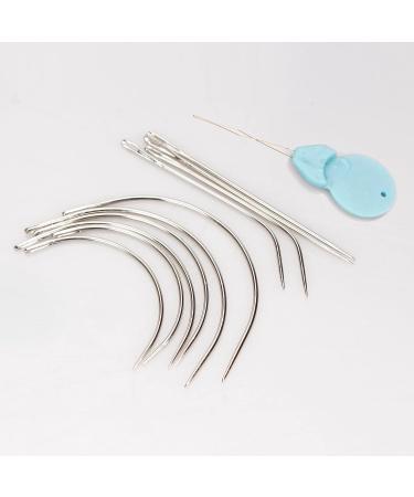Professional Hair Extension Tool Set - 10 Needle Beayuer Thread for Hair Weave & Wig Making (Mixed Color) - Buy Online on GoSupps.com