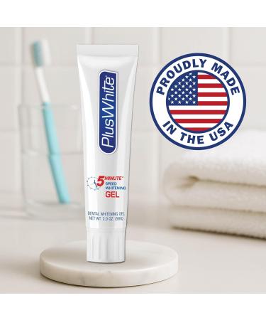 Plus White Premier 5 Minute Speed Whitening Gel 2oz (Pack of 3) - Fast & Effective Teeth Whitening Solution - Buy Online on GoSupps.com